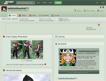 Tablet Screenshot of katiebobbaseball11.deviantart.com