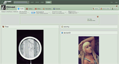 Desktop Screenshot of elissweet.deviantart.com