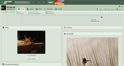 Desktop Screenshot of hi-de-ho.deviantart.com