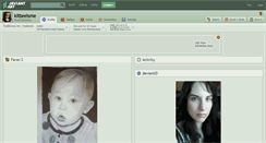 Desktop Screenshot of kitteeisme.deviantart.com