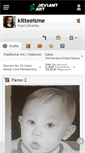 Mobile Screenshot of kitteeisme.deviantart.com
