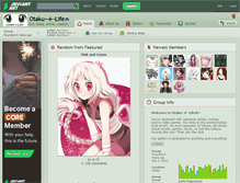 Tablet Screenshot of otaku--4--life.deviantart.com