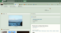 Desktop Screenshot of mitsukononame-stock.deviantart.com