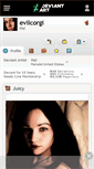 Mobile Screenshot of evilcorgi.deviantart.com
