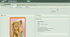 Desktop Screenshot of kursunkalem.deviantart.com