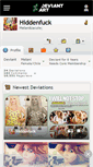 Mobile Screenshot of hiddenfuck.deviantart.com