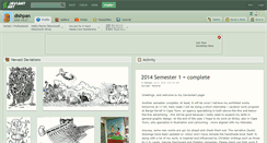 Desktop Screenshot of dishpan.deviantart.com
