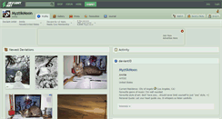 Desktop Screenshot of myztikmoon.deviantart.com