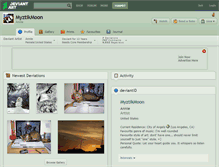 Tablet Screenshot of myztikmoon.deviantart.com