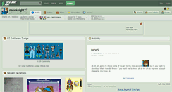 Desktop Screenshot of neonknight27.deviantart.com
