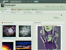 Tablet Screenshot of persefonealpha.deviantart.com