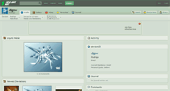 Desktop Screenshot of digow.deviantart.com