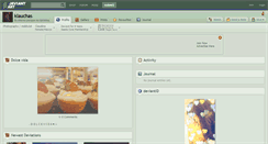 Desktop Screenshot of klauchas.deviantart.com
