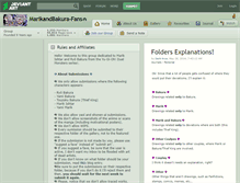 Tablet Screenshot of marikandbakura-fans.deviantart.com
