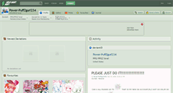 Desktop Screenshot of power-puffzgurl234.deviantart.com