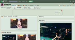 Desktop Screenshot of exdarkstyle.deviantart.com