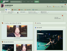 Tablet Screenshot of exdarkstyle.deviantart.com