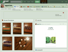 Tablet Screenshot of egyptchan.deviantart.com