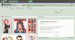 Desktop Screenshot of anubis0055.deviantart.com