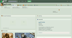 Desktop Screenshot of geoff123456.deviantart.com