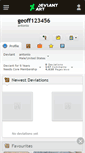 Mobile Screenshot of geoff123456.deviantart.com