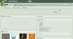 Desktop Screenshot of kobugi.deviantart.com
