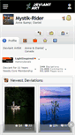 Mobile Screenshot of mystik-rider.deviantart.com
