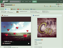 Tablet Screenshot of chiandra4u.deviantart.com