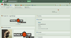 Desktop Screenshot of iroot.deviantart.com