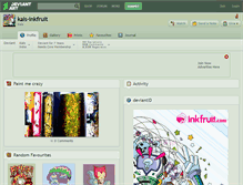 Tablet Screenshot of kais-inkfruit.deviantart.com