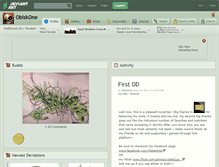 Tablet Screenshot of oblskone.deviantart.com
