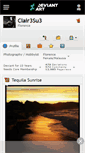 Mobile Screenshot of clair3su3.deviantart.com