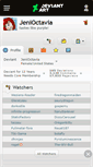 Mobile Screenshot of jenioctavia.deviantart.com
