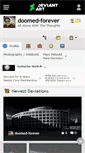 Mobile Screenshot of doomed-forever.deviantart.com