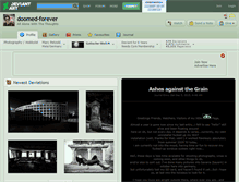 Tablet Screenshot of doomed-forever.deviantart.com