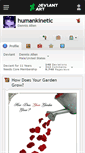 Mobile Screenshot of humankinetic.deviantart.com