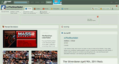 Desktop Screenshot of ajthesilverbullet.deviantart.com