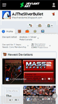 Mobile Screenshot of ajthesilverbullet.deviantart.com
