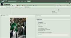 Desktop Screenshot of china-dolls.deviantart.com