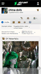 Mobile Screenshot of china-dolls.deviantart.com