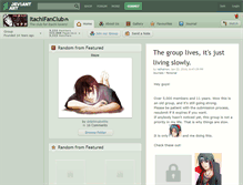 Tablet Screenshot of itachifanclub.deviantart.com