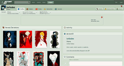 Desktop Screenshot of belledee.deviantart.com