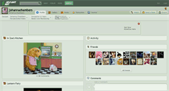 Desktop Screenshot of johannachambers.deviantart.com