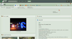 Desktop Screenshot of iac.deviantart.com
