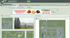 Desktop Screenshot of captainarcane.deviantart.com