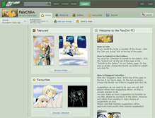 Tablet Screenshot of faixchii.deviantart.com