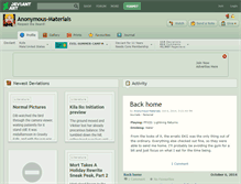 Tablet Screenshot of anonymous-materials.deviantart.com