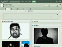 Tablet Screenshot of flashfrenzy.deviantart.com