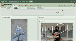 Desktop Screenshot of anubis-kruger.deviantart.com
