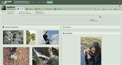 Desktop Screenshot of masblind.deviantart.com